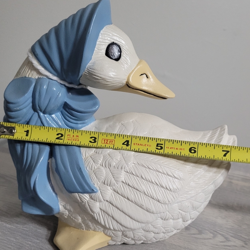 Vintage Mother Goose Ceramic Shelf Display Cottagecore Grandmacore - Picture 8 of 8